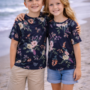 Midnight Garden – Little Kids Crew Neck Tee