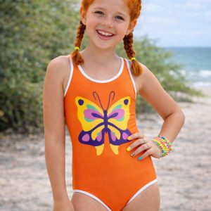 Color Rush Flutter Swimsuit