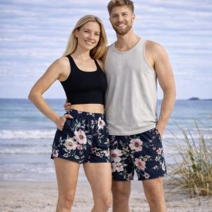 Midnight Garden – Adult Unisex Athletic Shorts