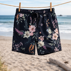 Midnight Garden- Men’s Swim Trunks