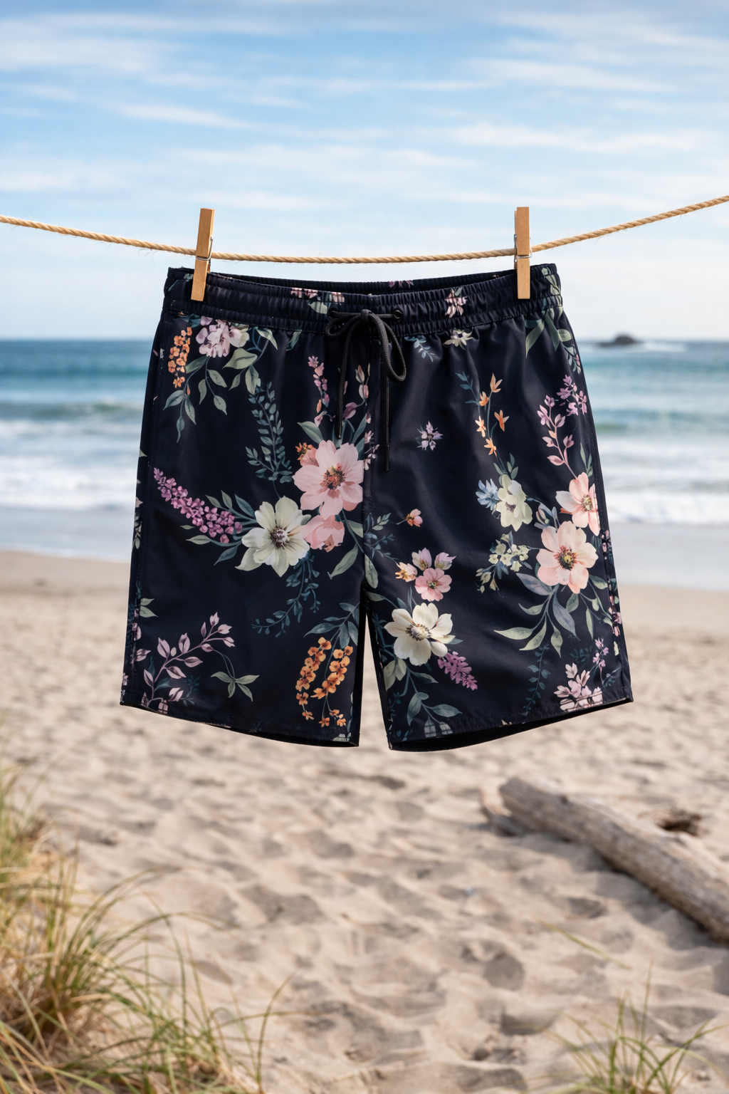 Midnight Garden- Men’s Swim Trunks