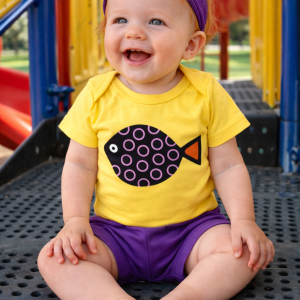 Bubble Fish Onesie