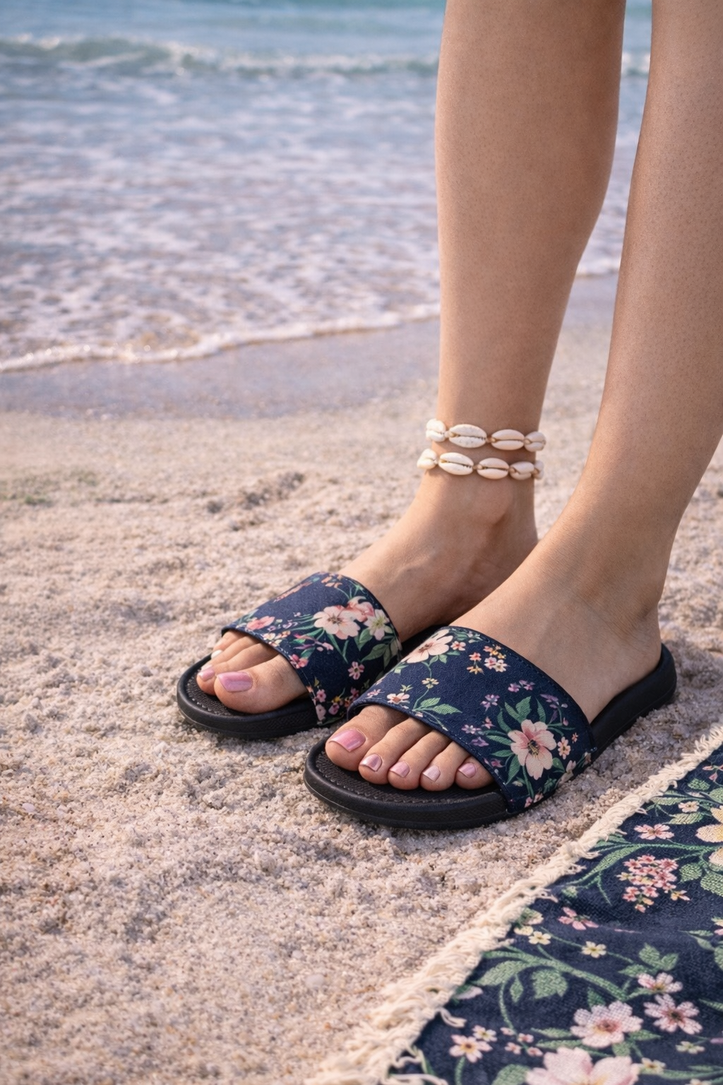 Midnight Garden – Women’s Slides