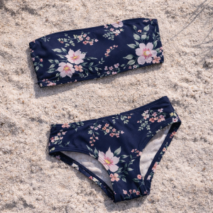 Midnight Garden – Women’s Bandeau Bikini
