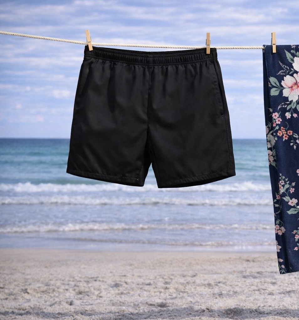 Coastal Black – Men’s Swim Trunks