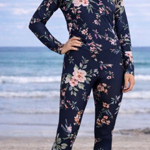 Midnight Garden- Swim Leggings