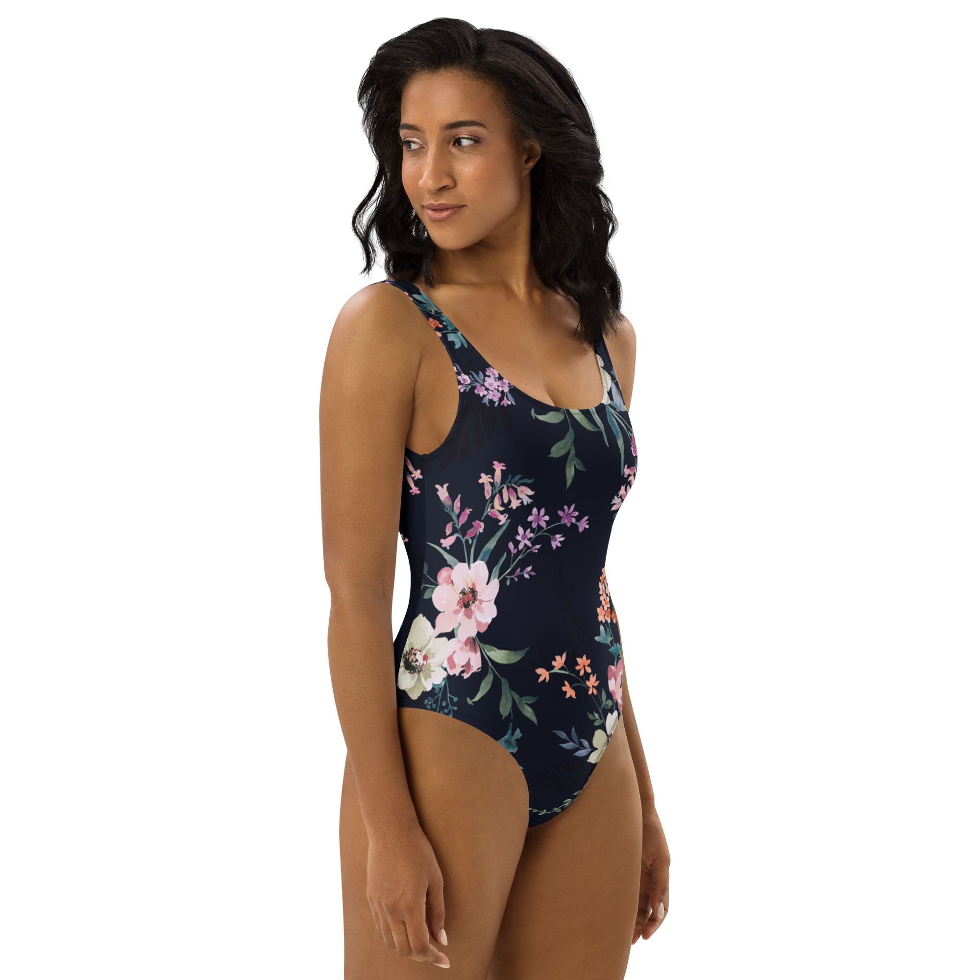Midnight Garden – Women’s One-Piece Swimsuit - Image 8