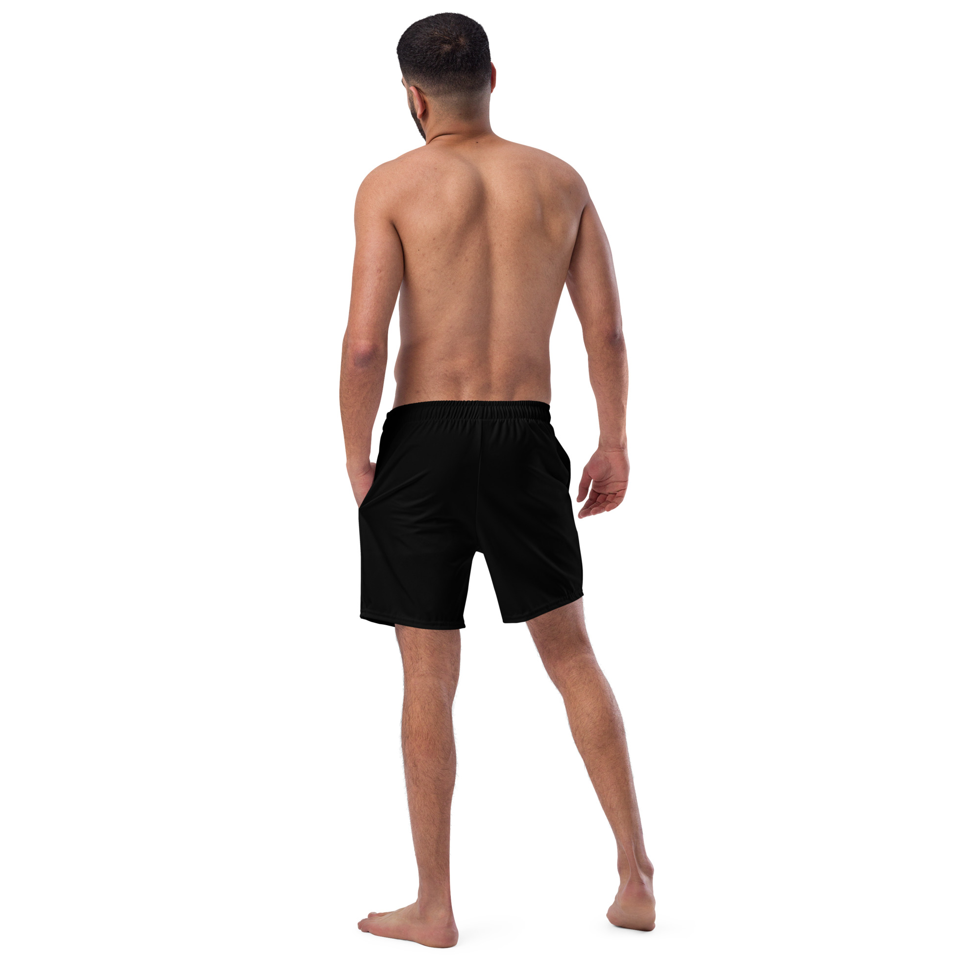 Coastal Black – Men’s Swim Trunks - Image 3