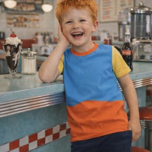 Flashback Color Block Tee