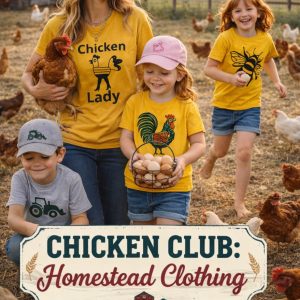 Chicken Club: Homestead Clothing
