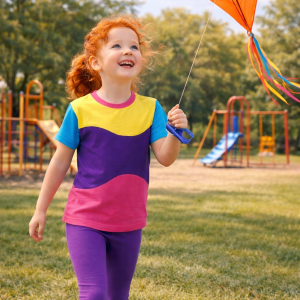 Retro Pop Color Block Tee