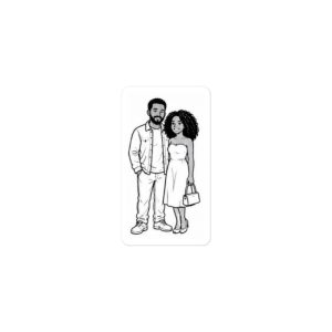 Couple 3- Build Your Own Family Bumper Sticker Set