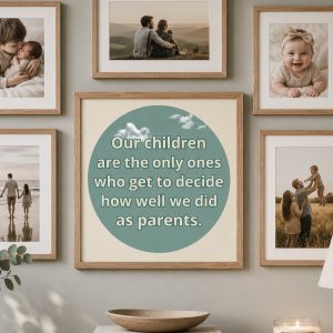 Our Children Get to Decide- Framed photo paper poster