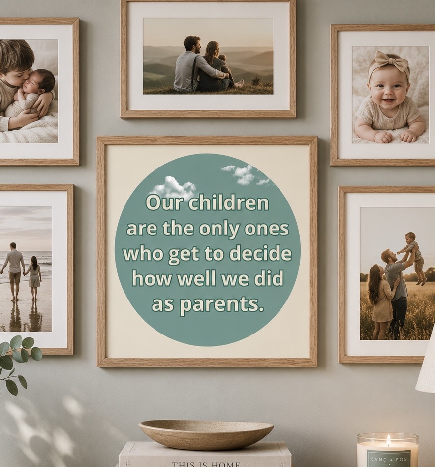 Our Children Get to Decide- Framed photo paper poster