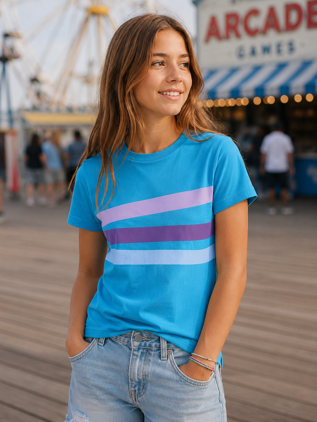 Laguna Stripe Tee