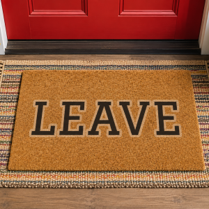 Leave- doormat