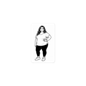 Woman 2- Build Your Own Family Bumper Sticker Set