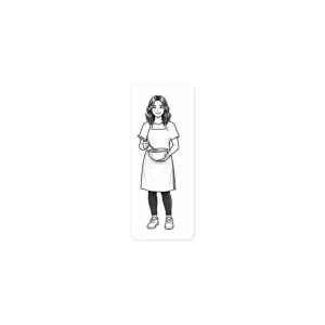 Woman 6- Build Your Own Family Bumper Sticker Set