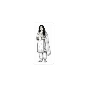 Woman 7- Build Your Own Family Bumper Sticker Set