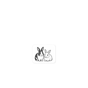 Rabbit Set– Build Your Own Family Bumper Sticker Set