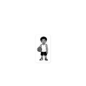 Basketball boy- Build Your Own Family Bumper Sticker Set