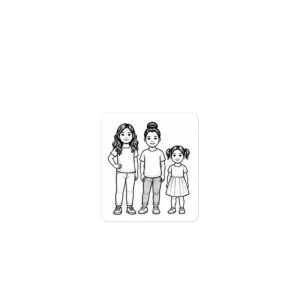 Sibling Set 5– Build Your Own Family Bumper Sticker Set