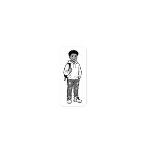 Teen Boy 2- Build Your Own Family Bumper Sticker Set