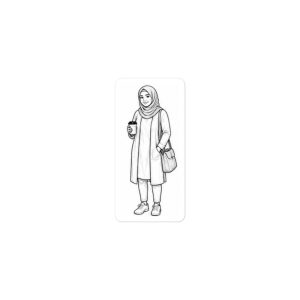 Woman 8- Build Your Own Family Bumper Sticker Set