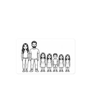 Family 1- Build Your Own Family Bumper Sticker Set