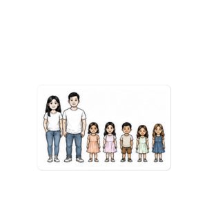 Family 7- Build Your Own Family Bumper Sticker Set
