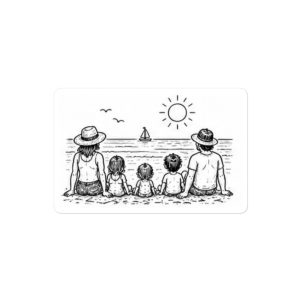 Vacation Family- Build Your Own Family Bumper Sticker Set
