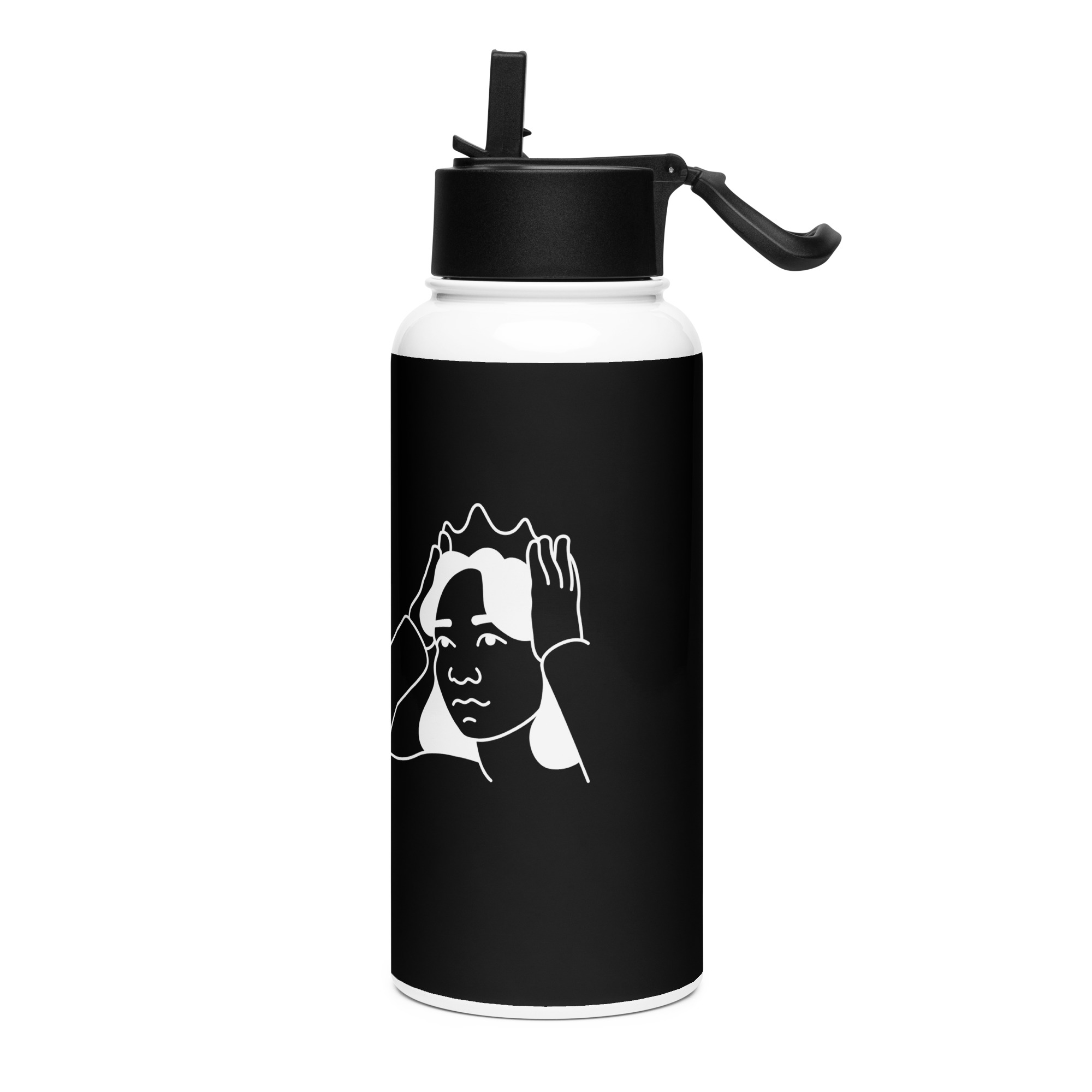 He Came For Her Crown… She Left With His Head- Water Bottle - Image 4