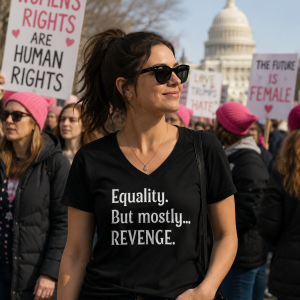 Equality. But mostly… REVENGE