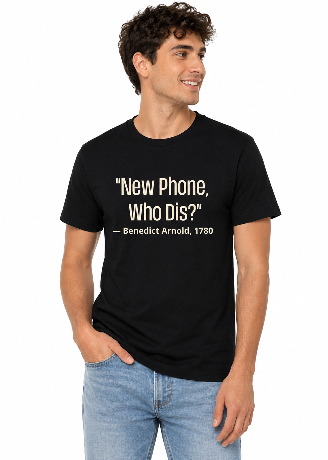 New Phone Who Dis -Benedict Arnold 1780 - Image 2