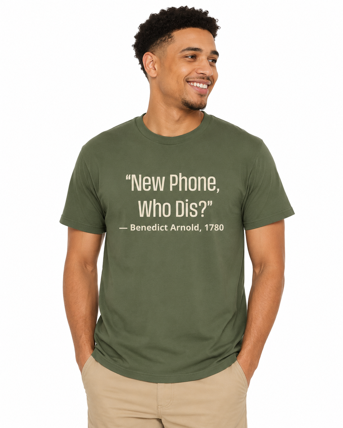 New Phone Who Dis -Benedict Arnold 1780 - Image 3