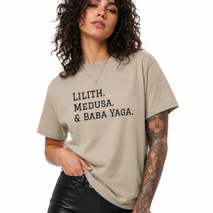 Lilith, Medusa & Baba Yaga Graphic Tee