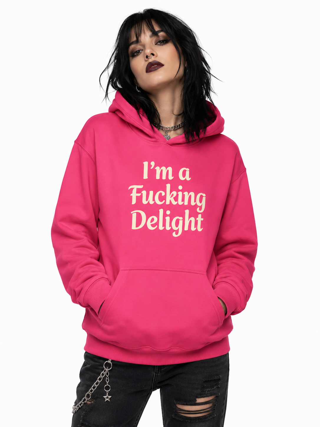 I’m a Fucking Delight Women’s Hoodie