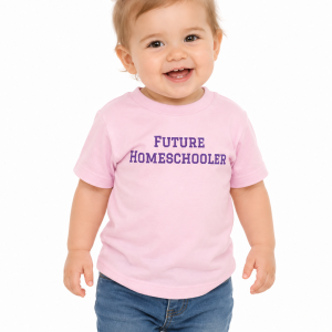 Future Homeschooler (Pink Toddler Tee)