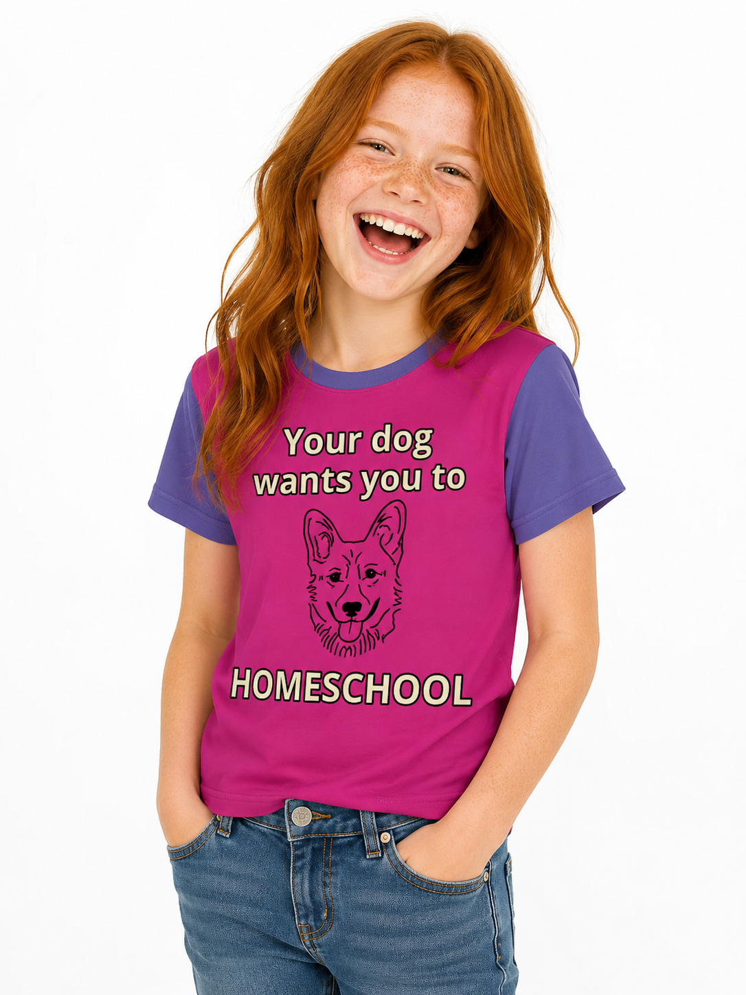 Your Dog Wants You to Homeschool (Girls Sizes 8–20)