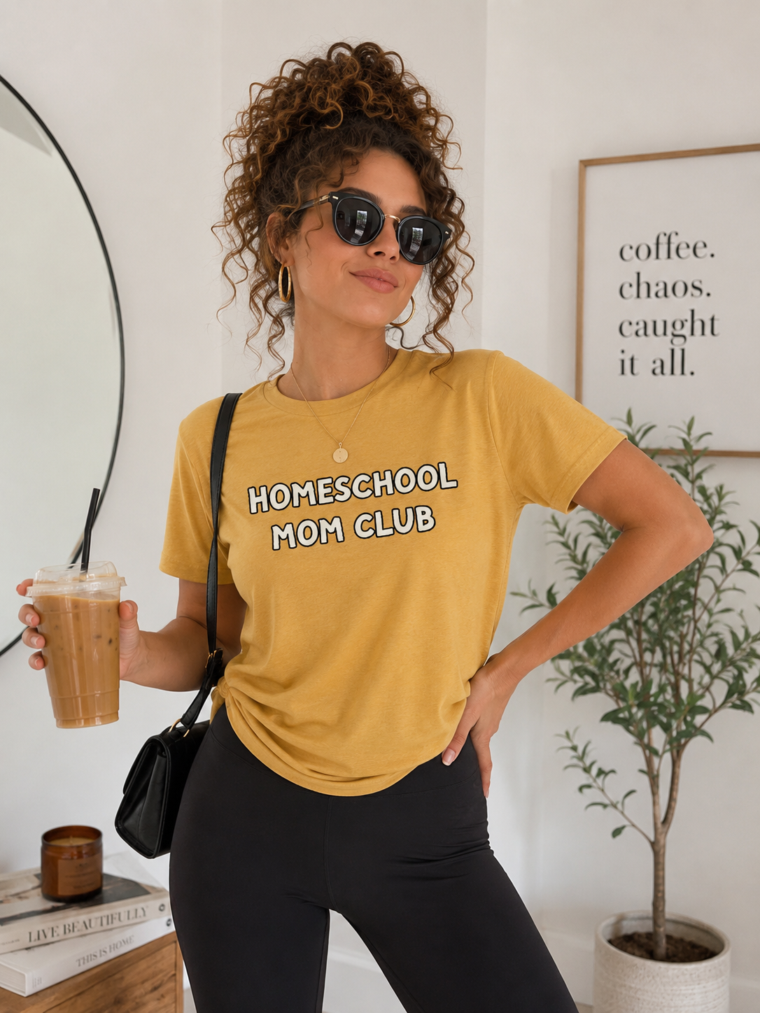 Homeschool Mom Club Shirt for Women