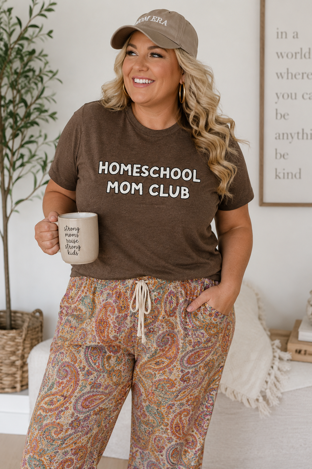 Homeschool Mom Club Shirt for Women - Image 3