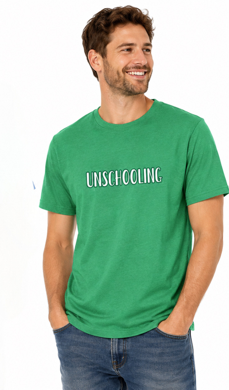 Unschooling Dad T-Shirt for Men - Image 2
