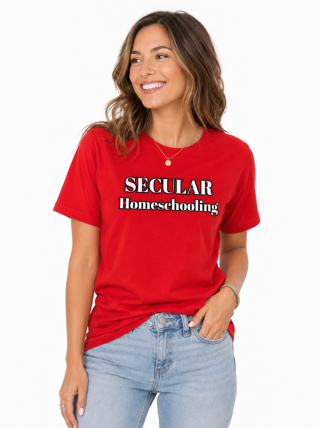 Secular Homeschooling Women’s Tee