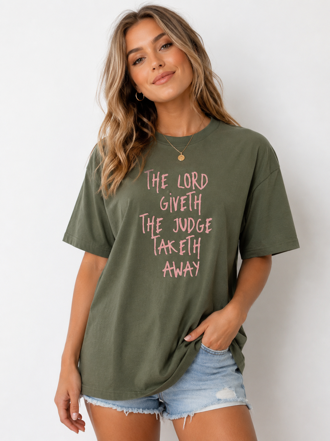 The Lord Giveth The Judge Taketh Away Shirt
