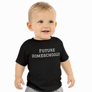 Future Homeschooler (Black Toddler Tee)