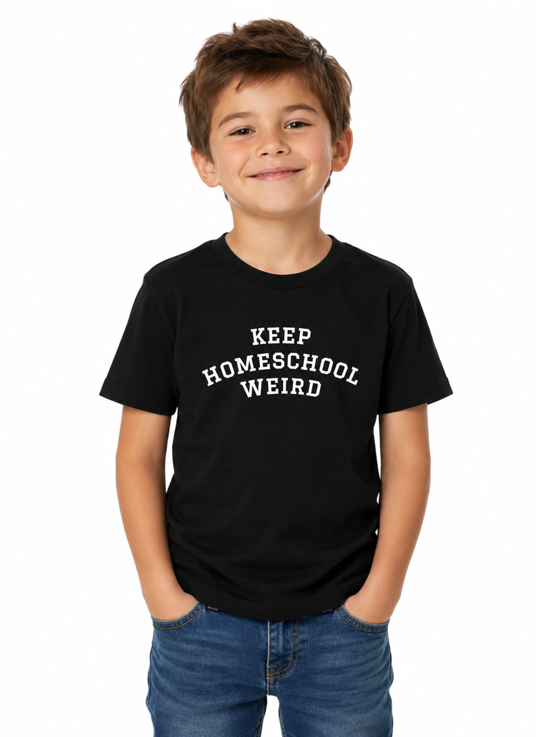 Keep Homeschool Weird (sizes 3–13)